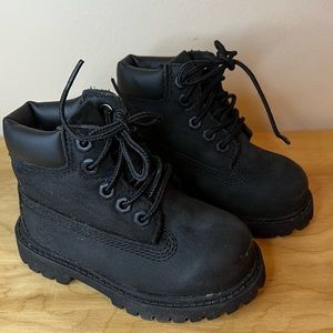 Timberland Toddler Black Waterproof Boots